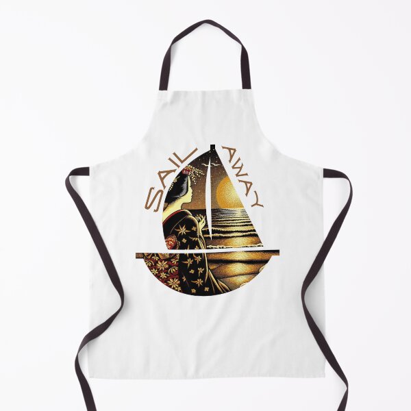Item preview, Sail away, geisha golden designed and sold by Coolparrotgirl.