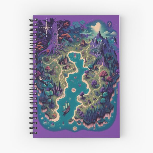 Item preview, Mystic Cove Map designed and sold by WiltedCabbage.