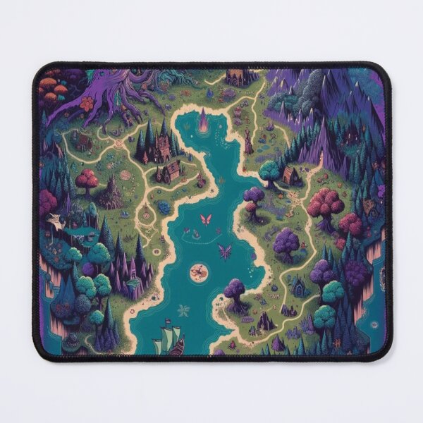 Item preview, Mystic Cove Map designed and sold by WiltedCabbage.