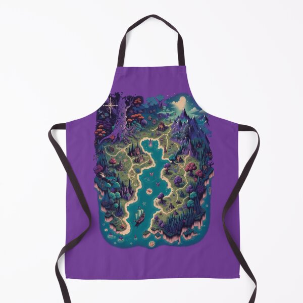 Item preview, Mystic Cove Map designed and sold by WiltedCabbage.