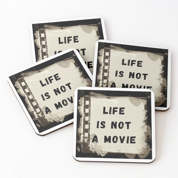 Item preview, Life is not a movie 5 designed and sold by Visual Arts Sławomir Grzanek.