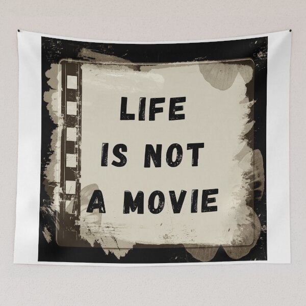 Item preview, Life is not a movie 5 designed and sold by Visual Arts Sławomir Grzanek.