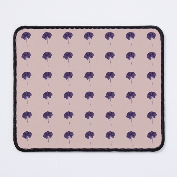 Item preview, Pink Violet Purple Real Five 5 Leaf Clover Lucky St. Patrick's Day designed and sold by kattakitty.