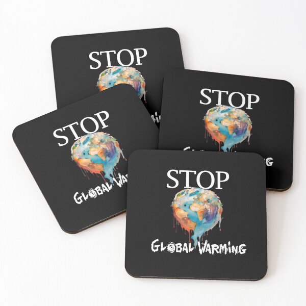 Item preview, Melting Message: Stop Global Warming designed and sold by MillennialVibe.