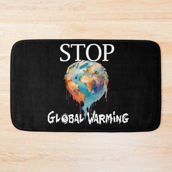 Item preview, Melting Message: Stop Global Warming designed and sold by MillennialVibe.