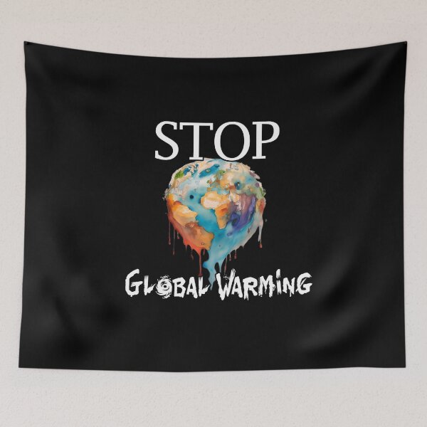 Item preview, Melting Message: Stop Global Warming designed and sold by MillennialVibe.