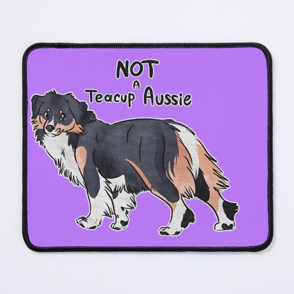 Item preview, Miniature American Shepherd- NOT A Teacup Aussie! (Docked / Black Tricolor) designed and sold by Sparklepupfaeri.
