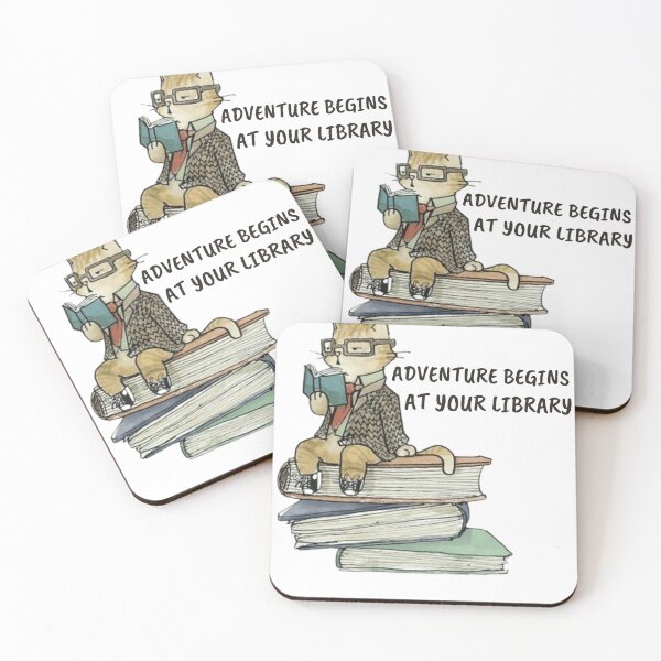 Item preview, Copy of Adventure Begins At Your Library Summer Reading 2024 Animals designed and sold by Manara  -Art.