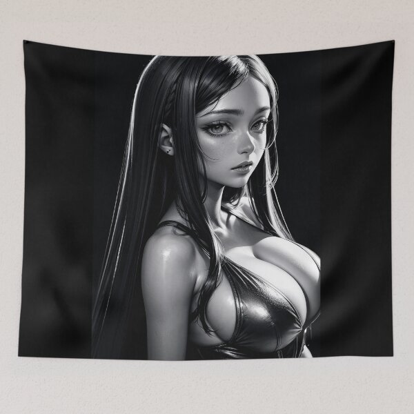 Item preview, Dama con clase en vestido negro designed and sold by NPC-Trader.
