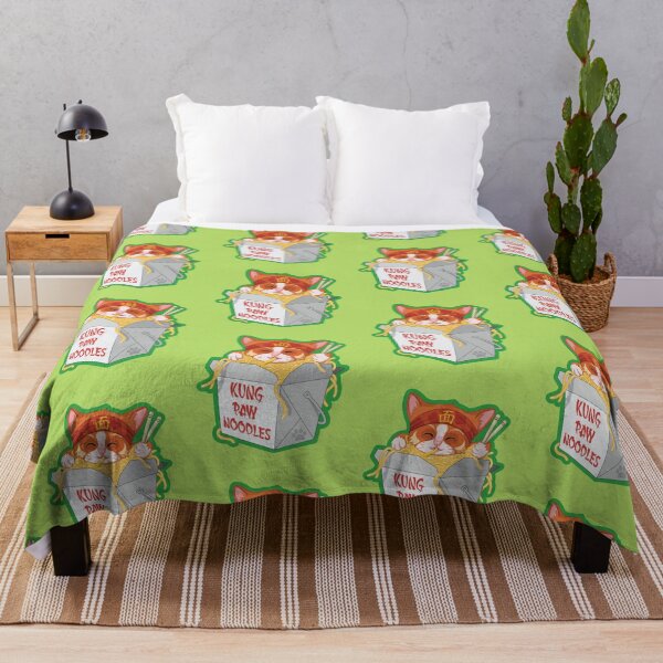 Item preview, Kung Paw Noodles Cat designed and sold by undersideland.