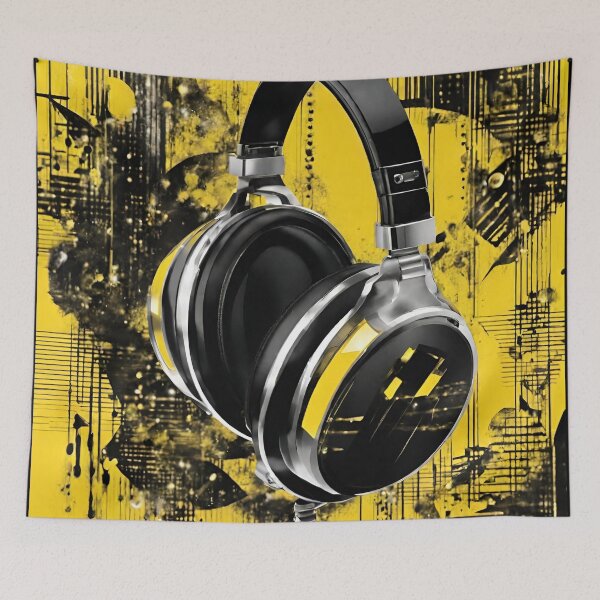 Item preview, Yellow music designed and sold by Wiesława Smolińska.