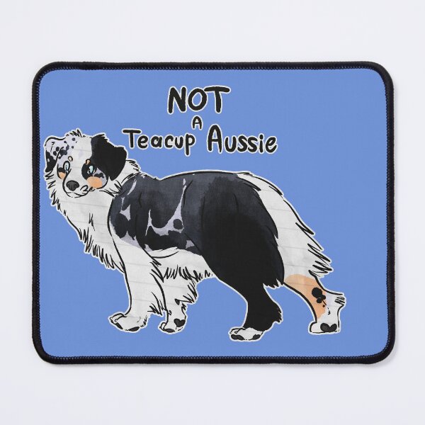 Item preview, Miniature American Shepherd- NOT A Teacup Aussie! (Docked / Blue Merle) designed and sold by Sparklepupfaeri.