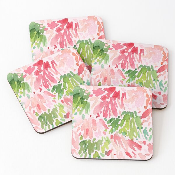Item preview, Pink & Green Splashes designed and sold by kvossdesign.