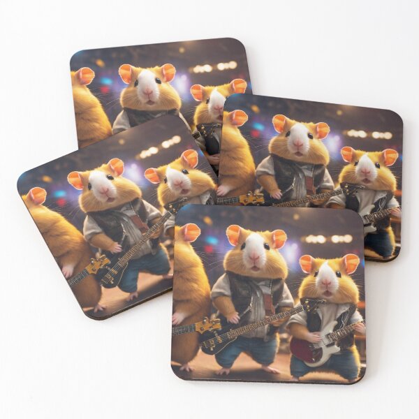 Item preview, hamster band designed and sold by biscuitArts.