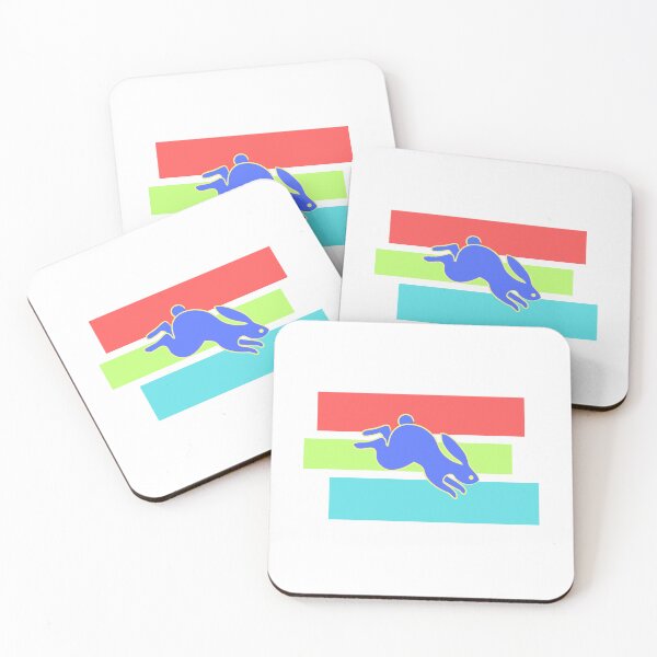 Item preview, Neon Rabbit in Motion designed and sold by Heatheraelawson.