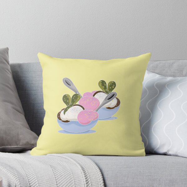 Item preview, Pickles and Ice Cream for Two on Pastel yellow  designed and sold by Artistestella.