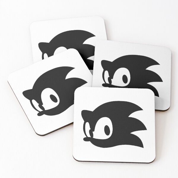 Item preview, Classic Sonic Icon Black designed and sold by hhoop.