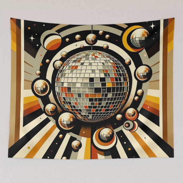 Item preview, space disco designed and sold by EasyBreezyVibes.
