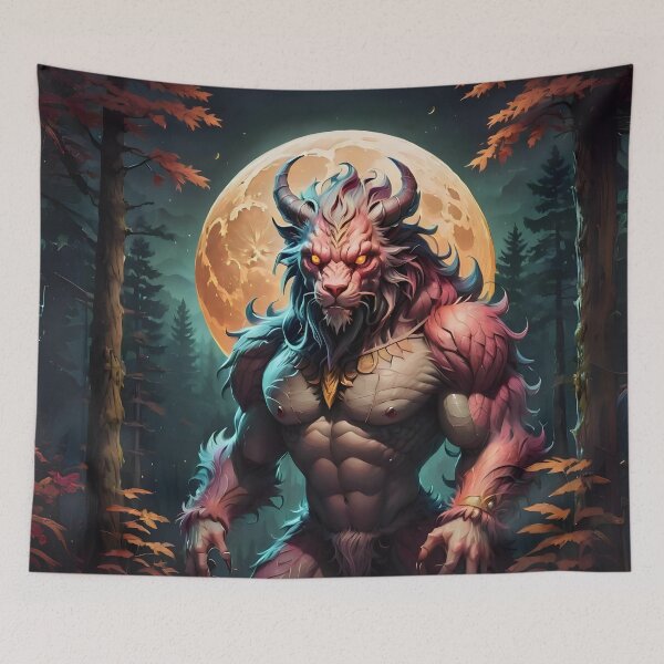 Item preview, Mythical Beast in Forest designed and sold by Marcicev-Bojan.