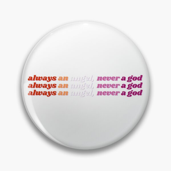 Item preview, Always an angel never a God - Lesbian Edition designed and sold by AdhdPunk.
