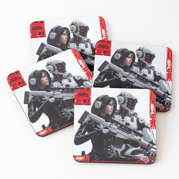 Item preview, Cyber gun  girl  designed and sold by Paintbase.