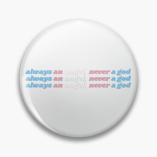 Item preview, Always an angel never a God - Trans Edition designed and sold by AdhdPunk.