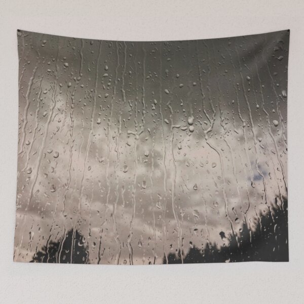 Item preview, Rain Streaked Window designed and sold by Willowlady.