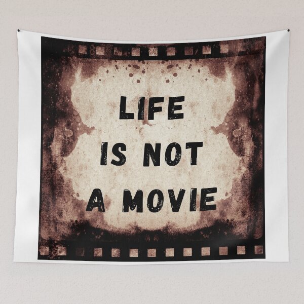 Item preview, Life is not a movie 6 designed and sold by Visual Arts Sławomir Grzanek.