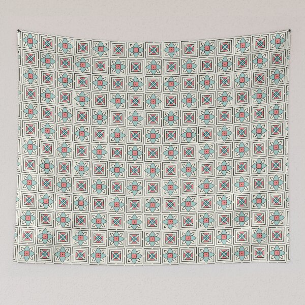 Item preview, Tiny retro pastel checkered pattern designed and sold by Lia Zarpin.