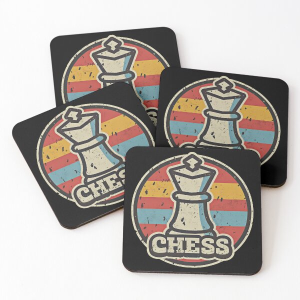 Item preview, Retro Chess Board Game Logo designed and sold by mrtraz.