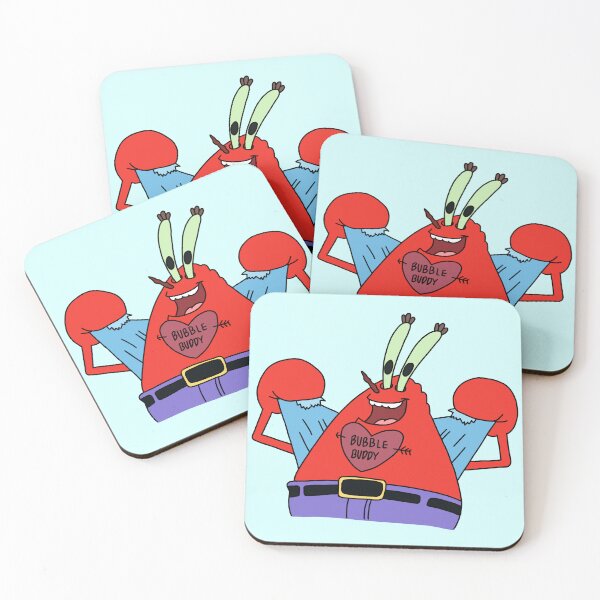 Item preview, Mr. Krabs Bubble Buddy Tattoo designed and sold by Illustrationsbyv .
