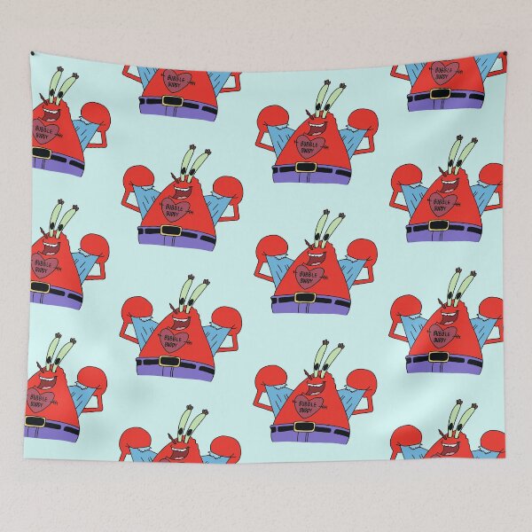 Item preview, Mr. Krabs Bubble Buddy Tattoo designed and sold by Illustrationsbyv .