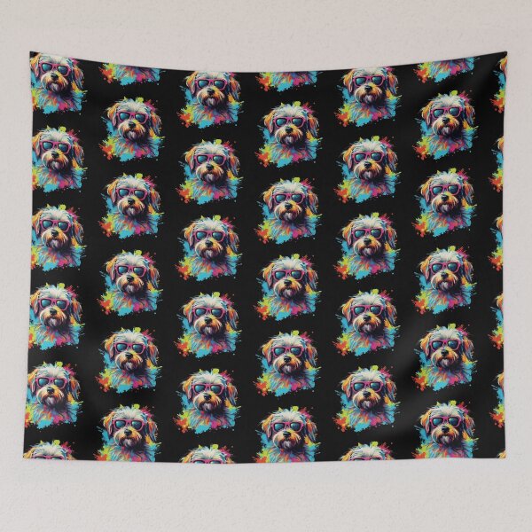 Item preview,  Colored Doodle Dog designed and sold by Obsidian Ink by Wilshire.