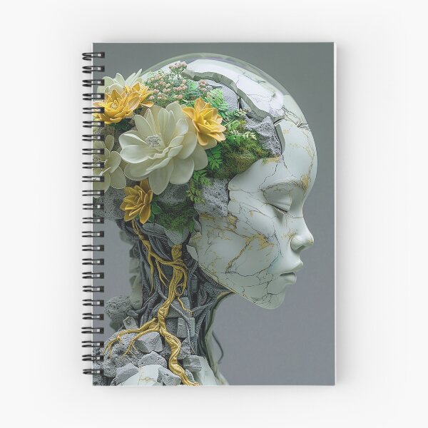 Item preview, Cyber flower  girl  designed and sold by Paintbase.
