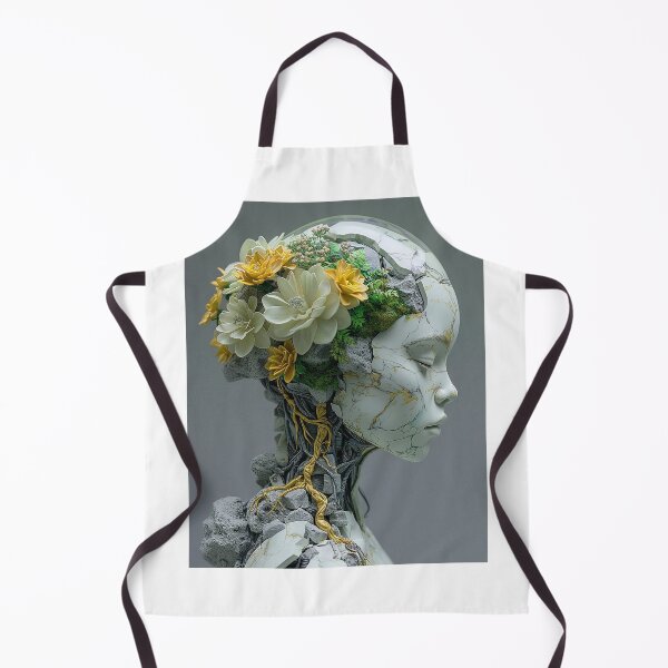 Item preview, Cyber flower girl designed and sold by Paintbase.