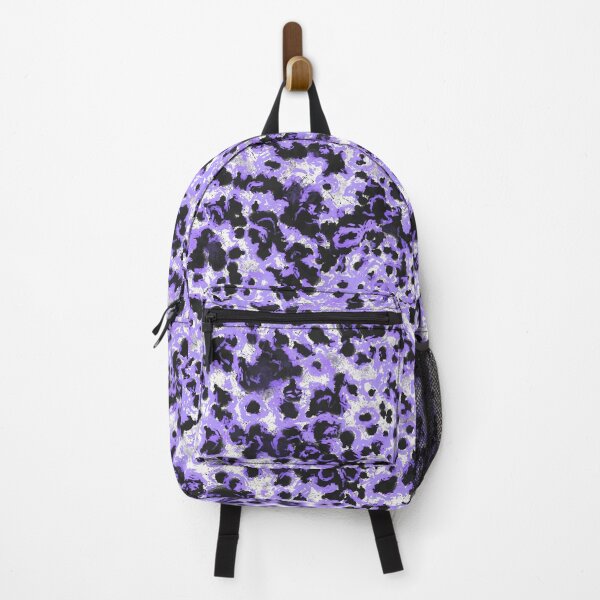 Item preview, Black and purple abstract pattern designed and sold by MariDaniArt.