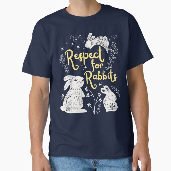 Item preview, Bunny Rabbit RESPECT whimsical designed and sold by swflrabbits.