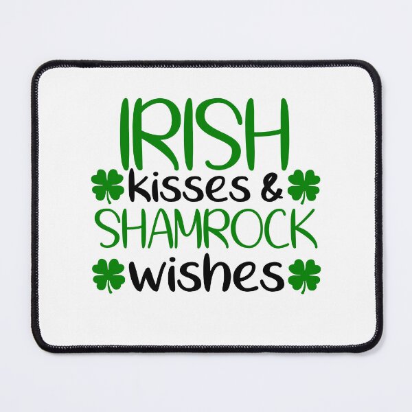 Item preview, Irish Kisses and Shamrock Wishes designed and sold by caFUNated.