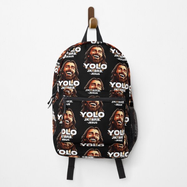 Item preview, YOLO JK BRB Jesus designed and sold by plushism.