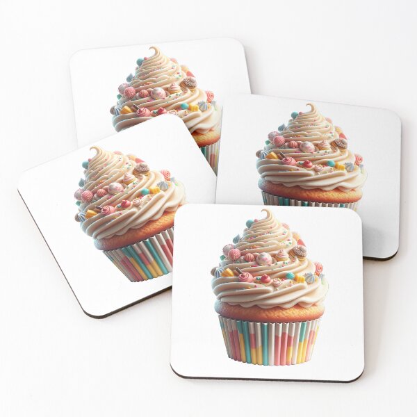 Item preview, Candy Crested Cupcake designed and sold by JuniperFinch.