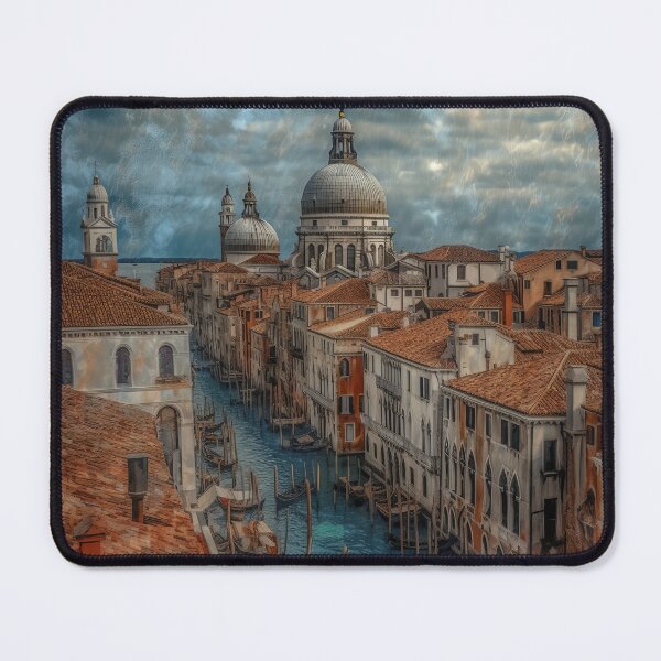 Item preview, A SERENE AFTERNOON BY THE GRAND CANAL designed and sold by ArtbyRolleen.