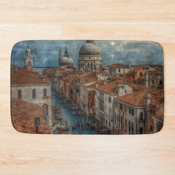 Item preview, A SERENE AFTERNOON BY THE GRAND CANAL designed and sold by ArtbyRolleen.