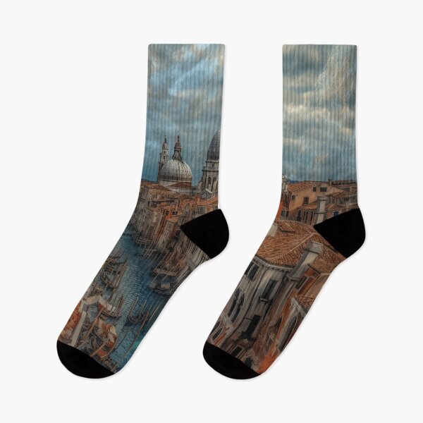 Item preview, A SERENE AFTERNOON BY THE GRAND CANAL designed and sold by ArtbyRolleen.