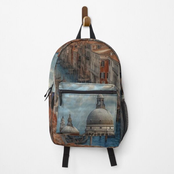 Item preview, A SERENE AFTERNOON BY THE GRAND CANAL designed and sold by ArtbyRolleen.