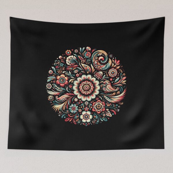 Item preview, Floral Folklore designed and sold by FreshArtFusion.