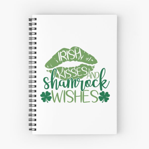 Item preview, Irish Kisses and Shamrock Wishes - Big Green Kiss Edition designed and sold by caFUNated.