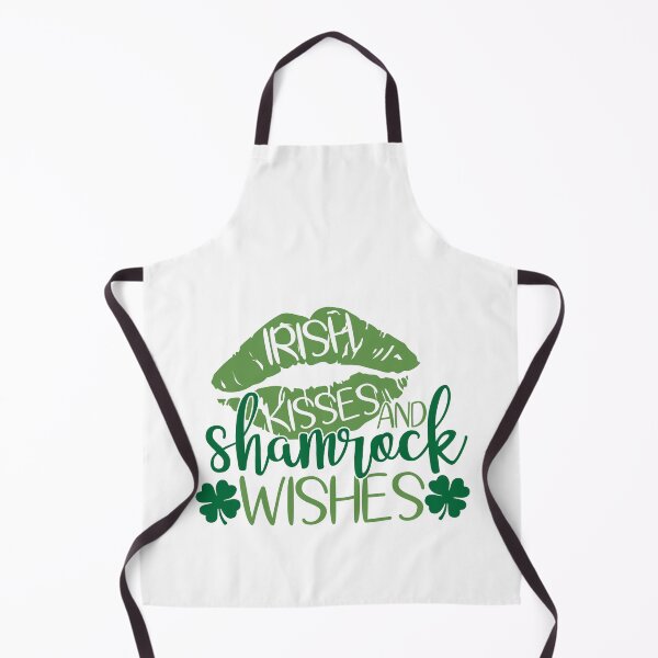 Item preview, Irish Kisses and Shamrock Wishes - Big Green Kiss Edition designed and sold by caFUNated.