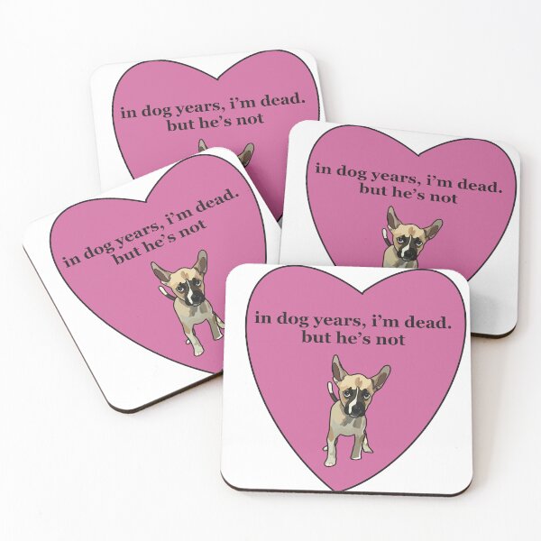 Item preview, in dog years i'm dead in a heart designed and sold by meaowl.