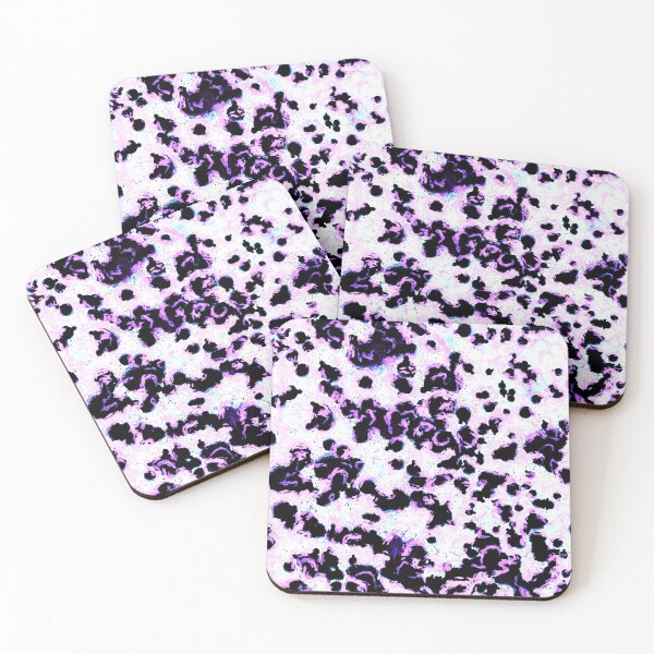 Item preview, Black and purple abstract pattern designed and sold by MariDaniArt.