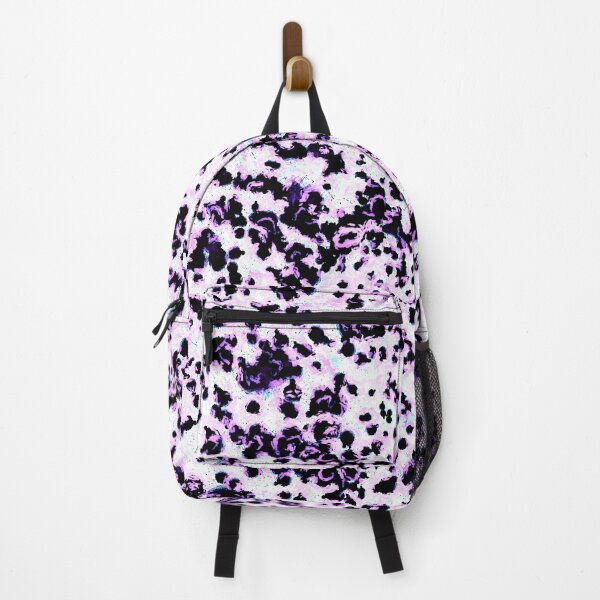 Item preview, Black and purple abstract pattern designed and sold by MariDaniArt.